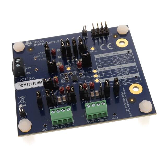 PCM1821EVM Texas Instruments  Cartes et kits d'évaluation et de démonstration